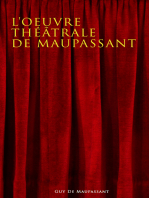 L'oeuvre théâtrale de Maupassant