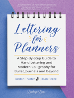 Lettering for Planners: A Step-By-Step Guide to Hand Lettering and Modern Calligraphy for Bullet Journals and Beyond (Learn Calligraphy)