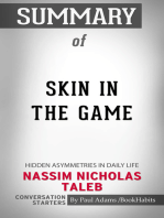 Summary of Skin in the Game: Hidden Asymmetries in Daily Life | Conversation Starters