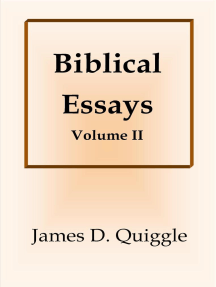 Biblical Essays II