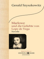 Marlowe und die Geliebte von Lope de Vega: Roman