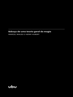 Esboço de uma teoria geral da magia: (in Sociologia e antropologia)