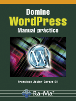 Domine WordPress. Manual práctico: Programación de web