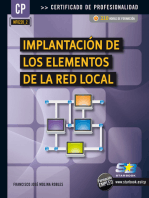 Implantación de los elementos de la red local (MF0220_2): REDES Y COMUNICACIONES INFORMÁTICAS
