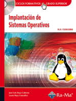 Implantación de Sistemas Operativos (GRADO SUP.).: SISTEMAS OPERATIVOS