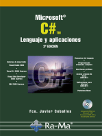 Microsoft C#. Lenguaje y Aplicaciones. 2ª Edición.