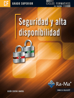 Seguridad y Alta Disponibilidad (GRADO SUPERIOR): SEGURIDAD INFORMÁTICA