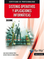 Sistemas Operativos y Aplicaciones Informáticas (MF0223_3): SISTEMAS OPERATIVOS