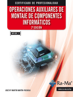 Operaciones auxiliares de montaje de componentes informáticos. 2ª edición (MF1207_1): HARDWARE (O SOPORTE FÍSICO DEL ORDENADOR)