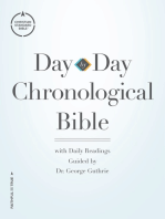 CSB Day-by-Day Chronological Bible: With Daily Readings Guided by Dr. George Guthrie