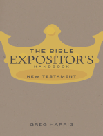 The Bible Expositor's Handbook, NT Edition