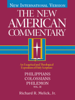 Philippians, Colossians, Philemon: An Exegetical and Theological Exposition of Holy Scripture