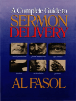 A Complete Guide to Sermon Delivery