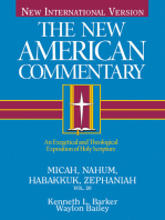 Micah, Nahum, Habakkuk, Zephaniah: An Exegetical and Theological Exposition of Holy Scripture