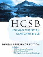 HCSB Holman Christian Standard Bible: Digital Reference Edition