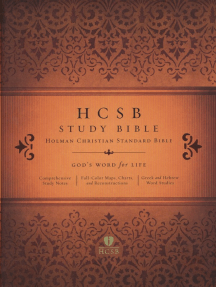 HCSB Study Bible by Holman Bible Publishers, The HCSB Translation Team ...