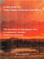 A Case Study of How Citizen Activism Can Work