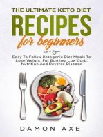 The Ultimate keto Diet Recipes For Beginners Delicious Ketogenic Diet Meals To Lose Weight, Fat Burning, Low Carb, Nutrition And Reverse Disease