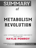 Summary of Metabolism Revolution