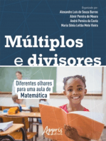 Múltiplos e Divisores: Diferentes Olhares Para Uma Aula de Matemática