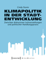 Klimapolitik in der Stadtentwicklung: Zwischen diskursiven Leitvorstellungen und politischer Handlungspraxis