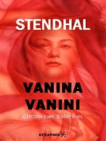 Vanina Vanini: Chroniques Italiennes