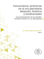 Pensamiento ambiental en la era planetaria. Biopoder, bioética y biodiversidad