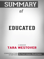 Summary of Educated: A Memoir | Conversation Starters