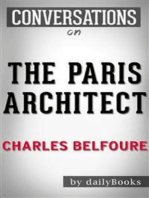 The Paris Architect: A Novel by Charles Belfoure | Conversation Starters