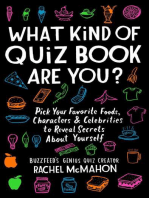 What Kind of Quiz Book Are You?: Pick Your Favorite Foods, Characters, and Celebrities to Reveal Secrets About Yourself