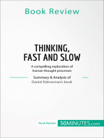 Book Review: Thinking, Fast and Slow by Daniel Kahneman: A compelling exploration of human thought processes