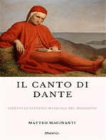 Il canto di Dante: Aspetti di estetica musicale nel Medioevo