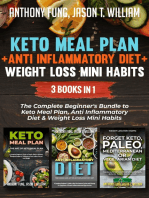 Keto Meal Plan + Anti Inflammatory Diet + Weight Loss Mini Habits