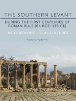 The Southern Levant during the first centuries of Roman rule (64 BCE–135 CE): Interweaving Local Cultures