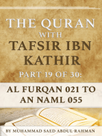 The Quran With Tafsir Ibn Kathir Part 19 of 30