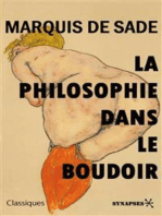 La philosophie dans le boudoir