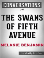 The Swans of Fifth Avenue: A Novel by Melanie Benjamin | Conversation Starters