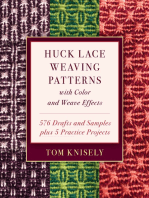 Huck Lace Weaving Patterns with Color and Weave Effects: 576 Drafts and Samples plus 5 Practice Projects