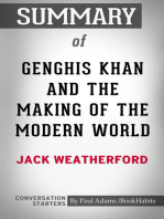 Summary of Genghis Khan and the Making of the Modern World