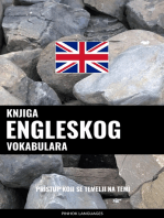 Knjiga engleskog vokabulara: Pristup koji se temelji na temi