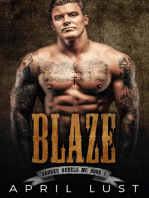 Blaze (Book 1): Jagged Rebels MC, #1