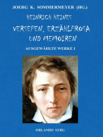 Heinrich Heines Versepen, Erzählprosa und Memoiren. Ausgewählte Werke I