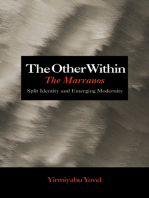 The Other Within: The Marranos: Split Identity and Emerging Modernity