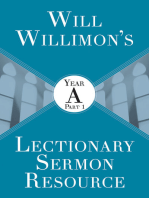 Will Willimon's Lectionary Sermon Resource