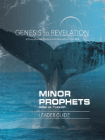 Genesis to Revelation Minor Prophets Leader Guide: A Comprehensive Verse-by-Verse Exploration of the Bible