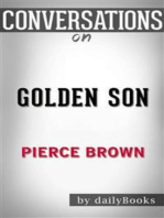 Golden Son: Book 2 of the Red Rising Saga (Red Rising Series) by Pierce Brown | Conversation Starters