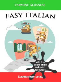 Read Easy Italian Elementary Level Online By Carmine Albanese Books