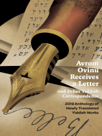 Avrom Ovinu Receives a Letter and Other Yiddish Correspondence: 2019 Pakn Treger Digital Anthology of Newly Translated Yiddish Works