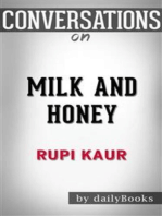 Milk and Honey: by Rupi Kaur | Conversation Starters