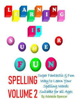 Learning is Super Fun Spelling: Learning Is Super Fun, #2